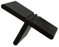 PLASTICO Grouting T-Spacers for Decking Boards 3 mm Height 10 mm, 100 pcs - WPC Accessory
