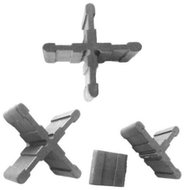 PLASTICO 3mm Grouting Crosses for Terrace Boards, height 20mm, 100pcs - WPC Accessory