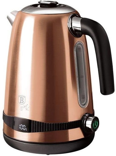 BERLINGERHAUS Kettle with temperature control 1,7 l Rosegold Metallic Line - Electric Kettle - Main image