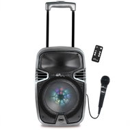 Lexibook Wireless Karaoke Audio System iParty with light effects and microphone - Musical Toy