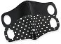 Comfortable Face Mask with Wire Black, Black (White Polka Dot) 2 pcs S - Face Mask