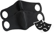 Comfortable Face Mask with Wire 5 pcs S Black - Face Mask