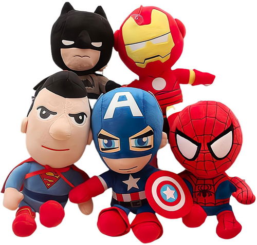 Plush Team Avengers 5 ks 30 cm - Plyšák - Hlavní obrázek