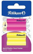 PELIKAN neon (rosa und gelb) - 2er-Pack - Gummi