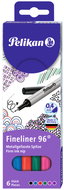 PELIKAN 96 0.4 mm - sada 6 barev - Liner