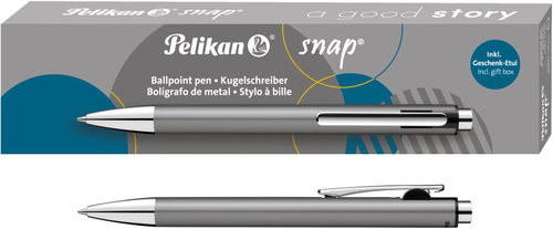 PELIKAN Snap, box, šedé - Ballpoint Pen - Main image