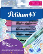 PELIKAN na okno, 8 barev - Felt Tip Pens