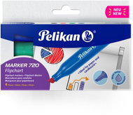 PELIKAN 720 pro flipchart, permanentní, 4 barvy - Markers
