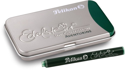 PELIKAN Edelstein inkoustová 6 ks, Aventurine - Replacement Cartridge - Main image