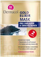 Pleťová maska DERMACOL Gold Elixir Caviar Mask 2x 8 g - Pleťová maska
