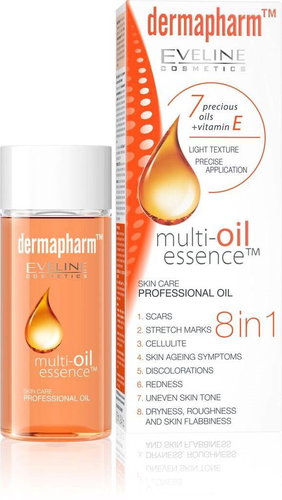 Eveline Cosmetics Dermapharm Multi-oil essence face and body care 8in1 75 ml - Face Oil - Main image