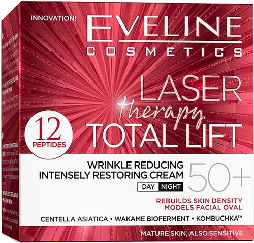 Eveline Cosmetics Laser Precision Day &amp; Night Cream 50+ 50 ml - Face Cream - Main image