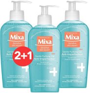 MIXA Anti-Imperfection Soapless Purifying Cleansing Gel 3× 200 ml - Čistiaci gél