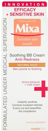 MIXA Soothing skin cream, natural gold 50ml - BB Cream - Main image