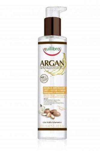 EQUILIBRA ARGAN Micellar Water 200ml - Micellar Water - Main image