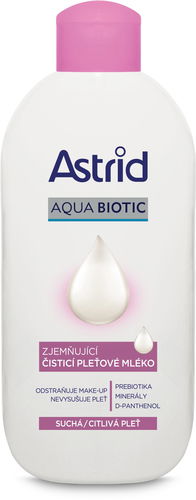 ASTRID Aqua Biotic Čisticí pleťové mléko pro suchou a citlivou pleť 200 ml  - Pleťové mléko - Hlavní obrázek