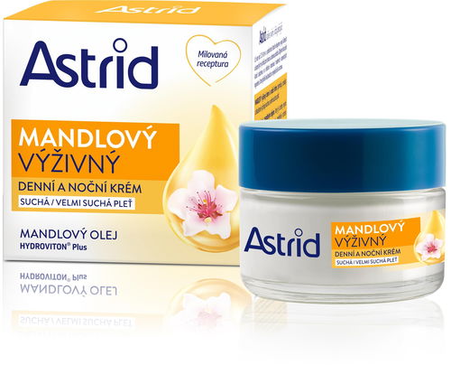 ASTRID Mandľový Výživný Denný a nočný krém 50 ml - Krém na tvár - Hlavný obrázok