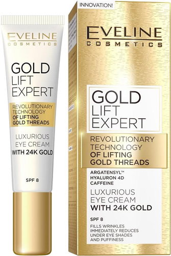EVELINE Cosmetics Gold Lift Expert Eye 40+ 15ml - Eye Cream - Main image