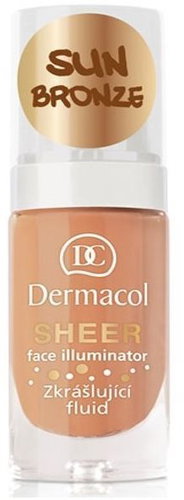 DERMACOL Sheer Face Illuminator Sun Bronze 15 ml - Highlighter - Fő fotó