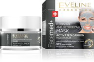 EVELINE COSMETICS FACEMED+ CLEANSING MASK WITH ACTIVE COAL 50ml - Face Mask