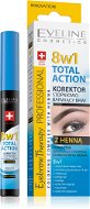 EVELINE COSMETICS Eyebrow Therapy Professional 8-in-1 Corrector with Henna, 10ml - Eyebrow Gel