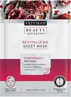 FREEMAN Beauty Infusion Revitalizačná látková maska granátové jablko + peptidy 25 ml - Pleťová maska