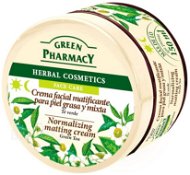 GREEN PHARMACY Normalizing Matting Cream Green Tea 150 ml - Face Cream