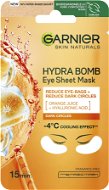 Pleťová maska GARNIER Skin Naturals Hydra Bomb Eye Sheet Mask Orange Juice 6g - Pleťová maska