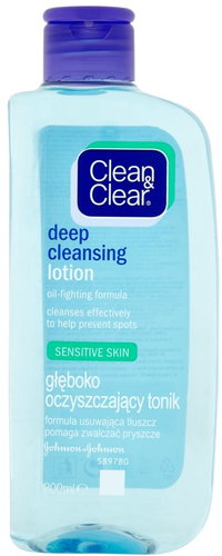 CLEAN & CLEAR Deep Cleansing Lotion 200ml - Face Lotion - Main image