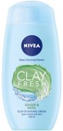 NIVEA Clay Fresh Ginger & Basil Shower Gel 250 ml - Tusfürdő