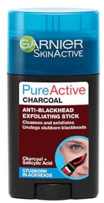 GARNIER PureActive Charcoal Anti-Blackhead Exfoliating Stick 50ml - Face Mask - Main image