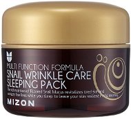 Arcpakolás MIZON Snail Wrinkle Care Sleeping Pack 80 ml - Pleťová maska