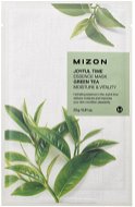MIZON Joyful Time Essence Mask Green Tea 23 g - Pleťová maska