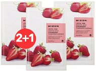 MIZON Joyful Time Essence Mask Strawberry 23 g 2+1 - Pleťová maska