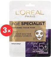 ĽORÉAL PARIS Age Specialist Restoring 55+ 3× 30 g - Pleťová maska