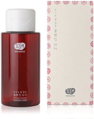WHAMISA Organic Flowers Cleansing Water 300ml - Make-up Remover - Main image