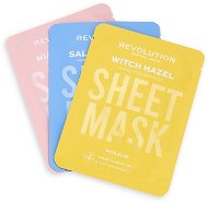 REVOLUTION SKINCARE Biodegradable Blemish Prone Skin Sheet Mask Sada 3 ks - Pleťová maska