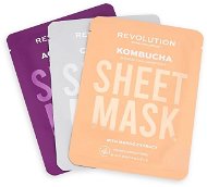 REVOLUTION SKINCARE Biodegradable Combination Skin Sheet Mask Sada 3 ks - Pleťová maska