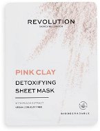 REVOLUTION SKINCARE Biodegradable Detoxifying Pink Clay Sheet Mask Sada 5 ks - Pleťová maska