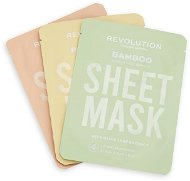 REVOLUTION SKINCARE Biodegradable Dry Skin Sheet Mask Sada 3 ks - Pleťová maska