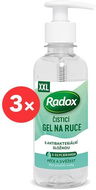 RADOX kéztisztító gél 3 × 250 ml - Kézfertőtlenítő gél