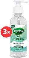 RADOX Hand Cleansing Gel 3 × 250ml - Antibacterial Gel