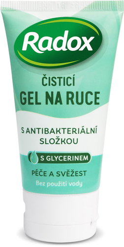 RADOX Hand cleansing gel 50 ml - Antibacterial Gel - Main image