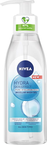 NIVEA Hydra Skin Effect Micellar Gel 150ml - Cleansing Gel - Main image