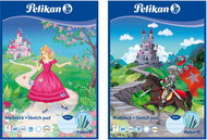 Pelikan Sketchbook Painting Pad A4/100 Sheets - Mix of Motifs - Sketchbook