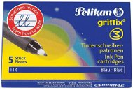 Pelikan Griffix, modrá – balenie 5 ks - Náplň do rollera