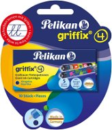 PELIKAN Griffix ink cartridges, blue - pack of 5 - Replacement Soda Charger