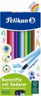 PELIKAN Buntstifte gummiert - 12 Farben - Buntstifte