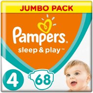 PAMPERS Sleep & Play Maxi 4 (68 db) - Jumbo Pack - Pelenka