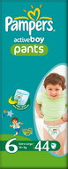 Pampers Active Boy Extra Large 44 pc - Baby Nappies